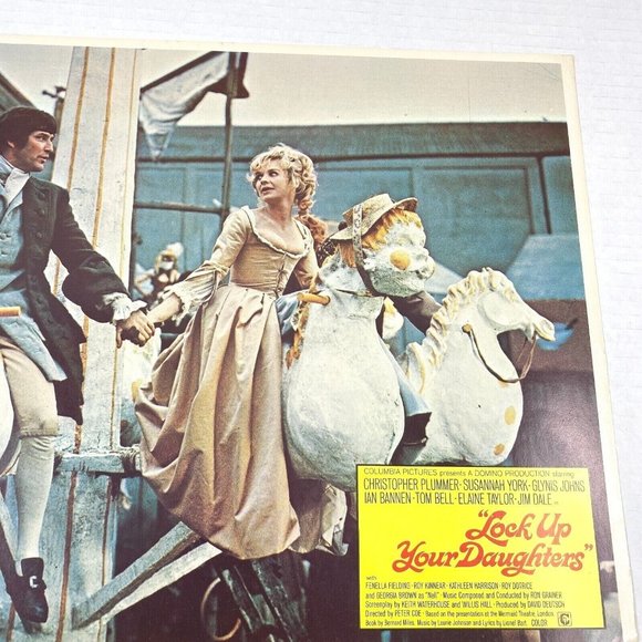 Lock Up Your Daughters 1969 Lobby Card Movie Poster Christopher Plummer Comedy - Picture 7 of 7